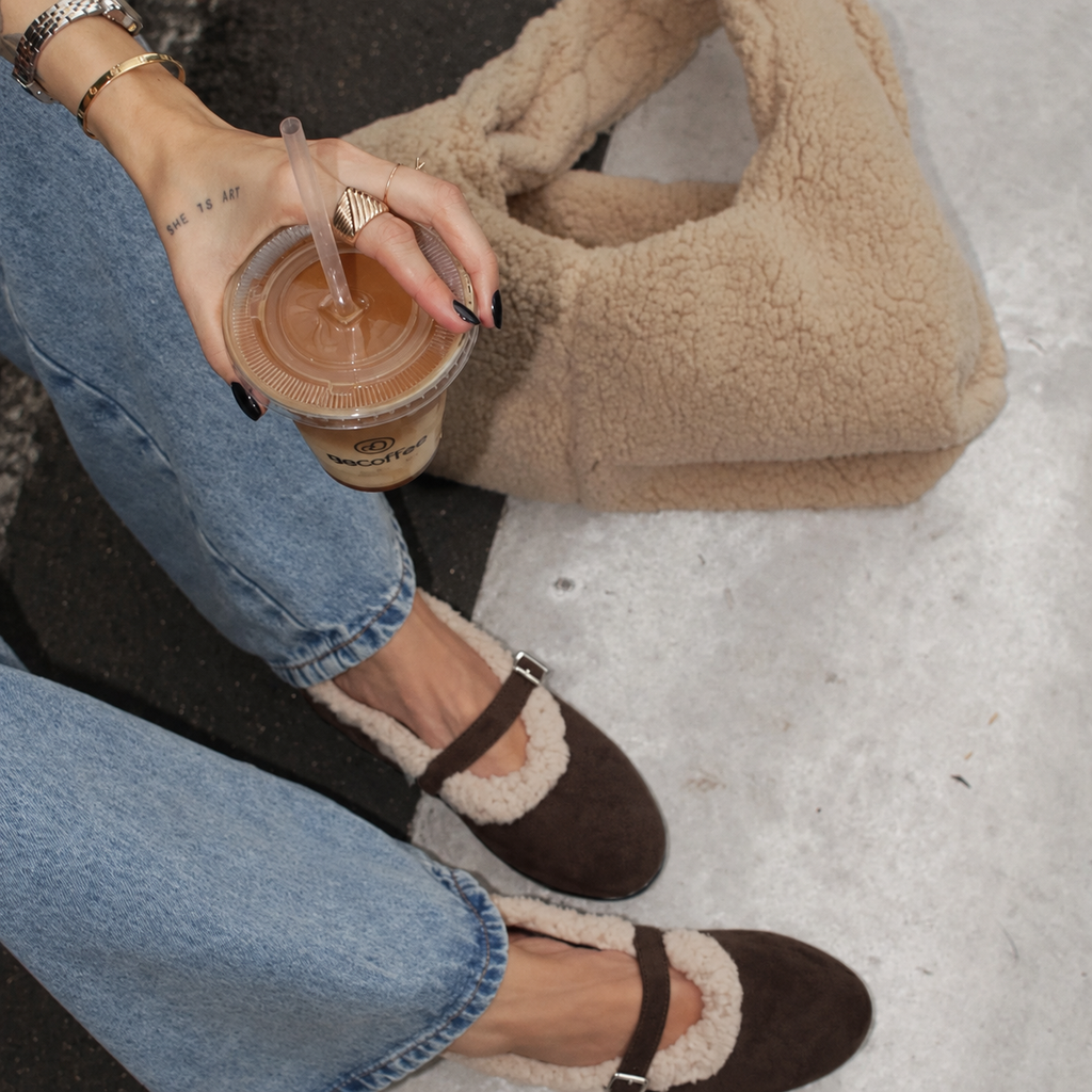 Suede Mary Jane
